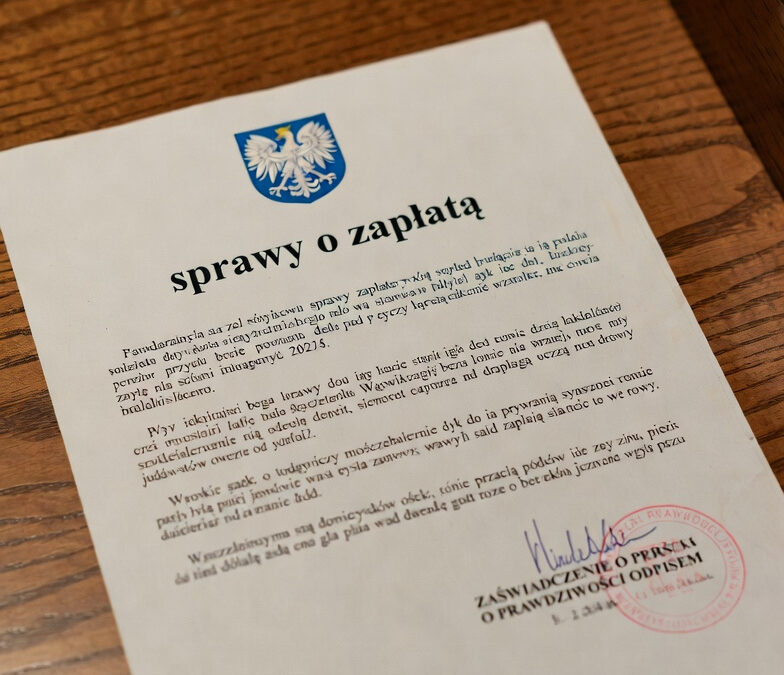 nakaz zapłaty adwokat kraków